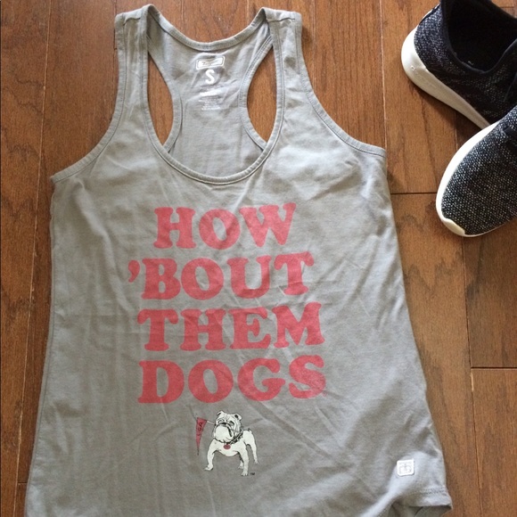 American Eagle Outfitters Tops - AE Tailgate Georgia Bulldogs tank American Eagle Outfitters Tops - AE Tailgate Georgia Bulldogs tank